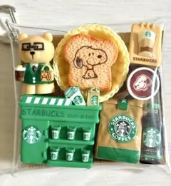 み*ん様 ガチャ詰めポーチ　カフェ風　デコレーションパーツ　デコパーツ