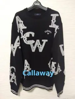 Callaway メンズ ゴルフウェア セーター ブラック M