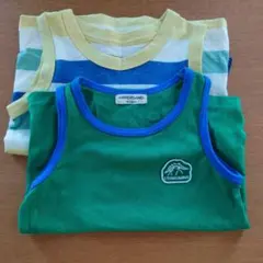 AMPERSAND タンクトップ ELFINDOLL ボーダータンクトップ