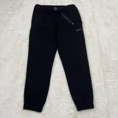 超美品♡GRAMICCI ブラックパンツ ウエスト調整可能 裏起毛 暖か♡