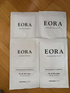 EORA ハンドパック ローズ 2枚 フットパック ハニージンジャー 2枚のサムネイル