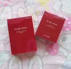 ALBLANC 潤白美肌パウダーファンデーション ピンクオークル03 2個