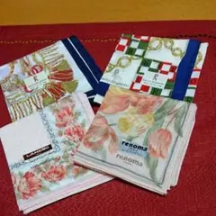 ハンカチ4枚セット