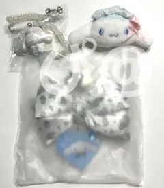 サンリオ　モノトーンアニマル　ホワイトフリル　まとめ売り　シナモン