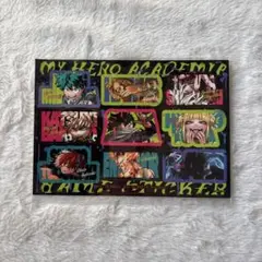 僕のヒーローアカデミア 最強ジャンプ 12月号付録 ネームステッカー