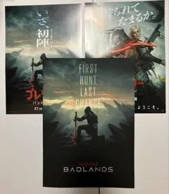 新品 プレデター バッドランド パンフレット エルファニング