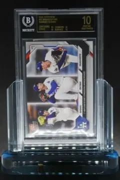 Topps Now 佐々木朗希 大谷翔平 山本由伸 鑑定済 BGS 10 BL