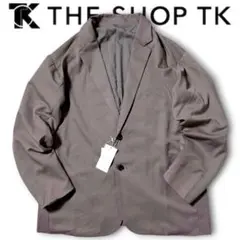 新品 THE SHOP TK タケオキクチ ツイル素材 ブルゾン ジャケット Lのサムネイル
