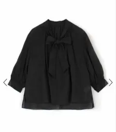 未使用品★トゥモローランド★スムースラミーバイヤスボウタイブラウスBallsey