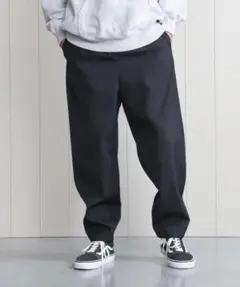 H BEAUTY&YOUTH WORSTED WOOL EASY PANTS