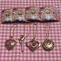 ☆美少女戦士セーラームーン☆ダイキャストチャーム　4種セット　キーホルダー