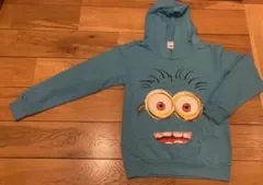 パーカー サイズ140 水色