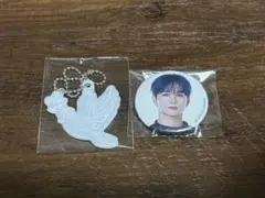 INI XQUARE カプセルトイ 後藤威尊 キーホルダー 缶バッチ