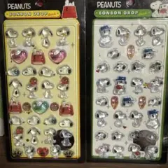 新品　スヌーピー ドロップシール　2枚セット
