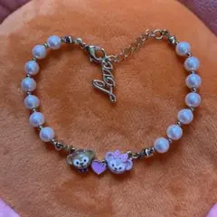 香港ディズニー ダッフィー シェリーメイ ブレスレット アクセサリー