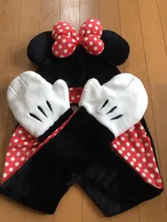 東京ディズニーリゾート ミニーマウス風キャップと手袋セット