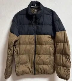 UNIQLO ULTRA LIGHT DOWN ジャケット S 黒/茶色