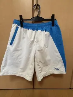 블랙 나이트 배드민턴 쇼츠 XL 화이트 x 블루