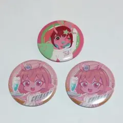 銀河特急 ミルキーサブウェイ 缶バッジ チハル セットのサムネイル