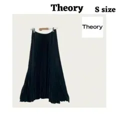 Theory ブラック プリーツスカート Sサイズ