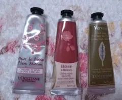 新品同様1本ロクシタンハンドクリーム組み合わせ自由ローズバーベナ30ｍｌ送料無料