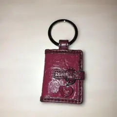 大人気【コーチ】coach キーリング キーホルダー チャーム ブック型 緑