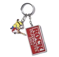 新品未使用品　ロッキンジャパン2024 キーホルダー　ミニオン　ギター