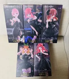 五等分の花嫁　BiCute Dark Figure 5種セット
