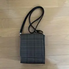 チェック柄ショルダーバッグ