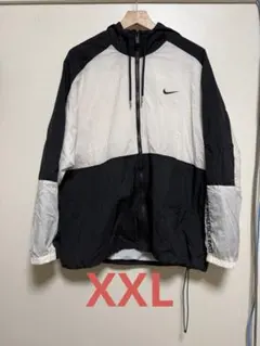 Nike ナイキ　ナイロンジャケット L ブラック/ホワイト