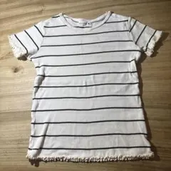 branshes 半袖ストライプシャツ 130サイズ