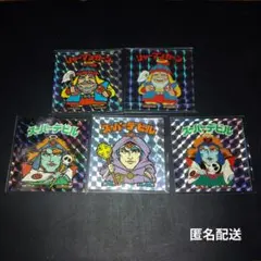 野*猫様 シャーマンカーン 2枚 スーパーデビル 3枚　5枚セット　ビックリマン