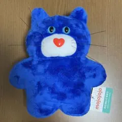 タグ付　mojojojo モジョジョジョ BIGぬいぐるみ nicky 青ネコ