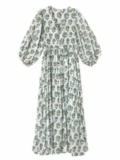 H&M コットンロングワンピース Sサイズ - メルカリ