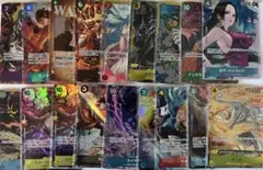 お得！　ワンピースカード18枚まとめ売り