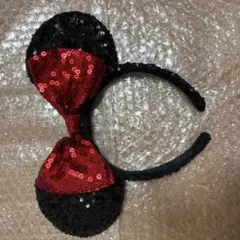 ミニー スパンコールカチューシャ