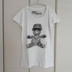先着順❗️joyrich クマ tシャツ くま S ジョイリッチ ホワイト白