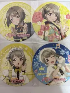 ラブライブ！虹ヶ咲学園スクールアイドル同好会 中須かすみ コースター まとめ売り
