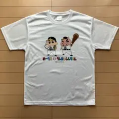 福岡ソフトバンクホークス クレヨンしんちゃんコラボユニフォーム 白Lサイズ 新品 未使用 福岡ソフトバンクホークス クレヨンしんちゃんコラボTシャツ