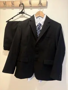 男児　卒業式　フォーマルスーツ ブラック 150cm