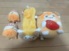 すとぷりジェルくん もちころりん×2 筆箱 アニマルぬいぐるみ