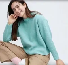 ウォッシャブルソフトニットクルーセーター