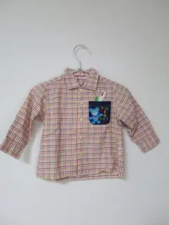 mikihouse ミキハウス チェックシャツ