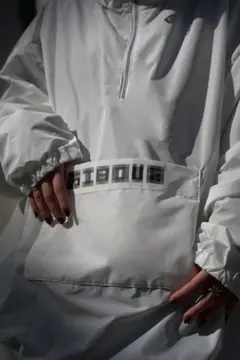 GIBOUS WIND HOODIE WHITE