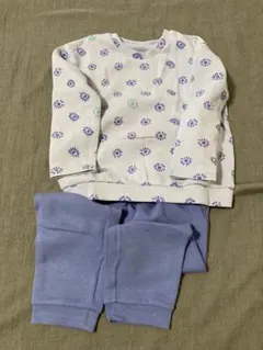 UNIQLO AIRism 花柄パジャマセット 110