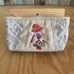 スーちゃん　パッチワークポーチ