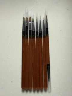ネイルアートブラシセット 8本セット