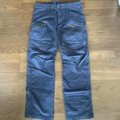 EDWIN ワークパンツ ネイビー ジッパーポケットのサムネイル