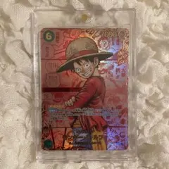 モンキー・Ｄ・ルフィ【SEC】レッドスーパーパラレル[OP13-118]