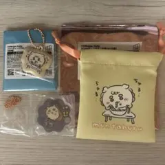 ちいかわBaby ミニ巾着 ぷっくりキーホルダー きゃらシャカ シーサー